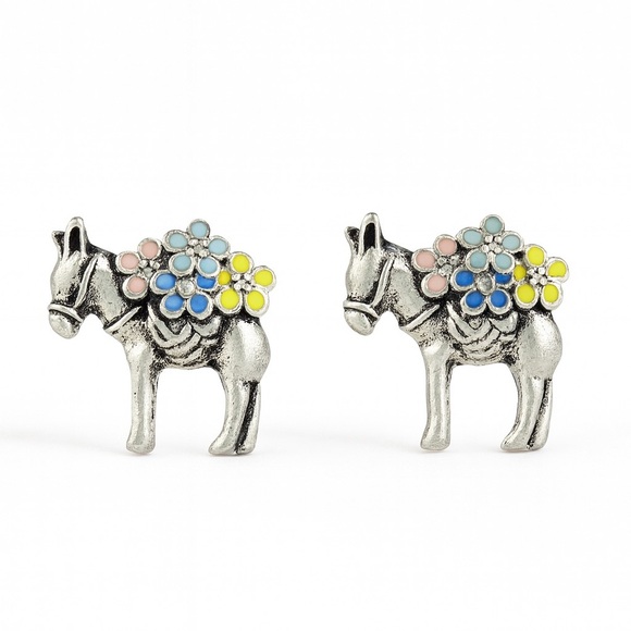 Zara Jewelry - ⚜️ Minimalist Colorful Donkey Earrings